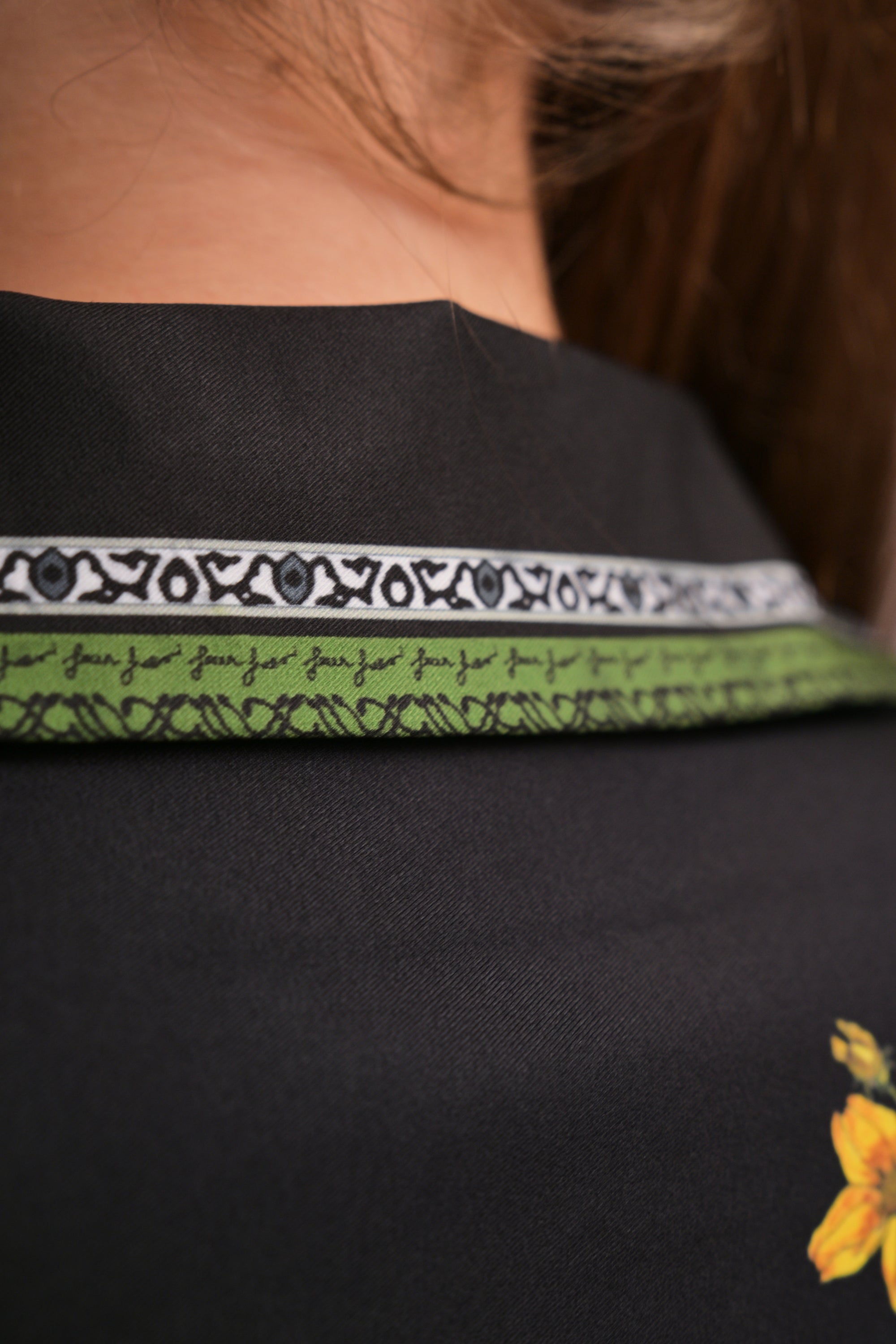 Midnight Bloom Belted Jumpsuit